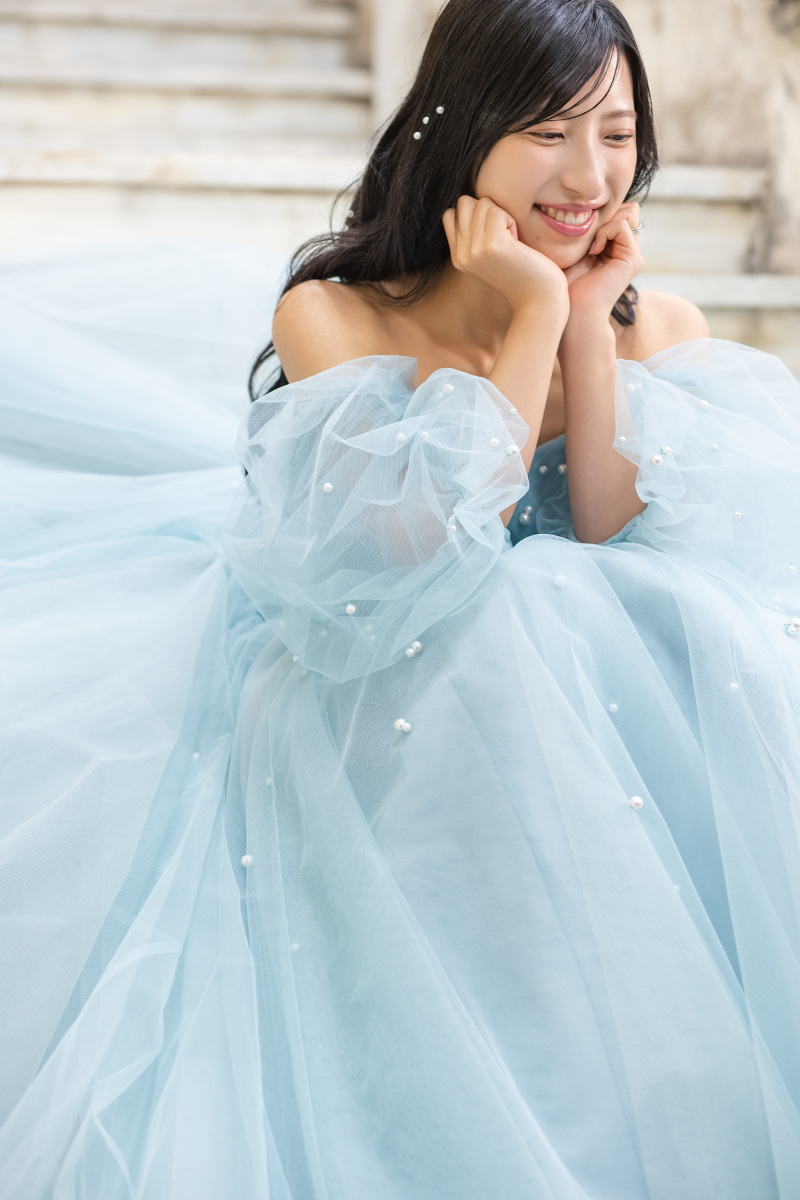 パールで上品に