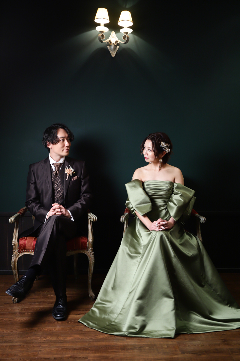 向き合いショット