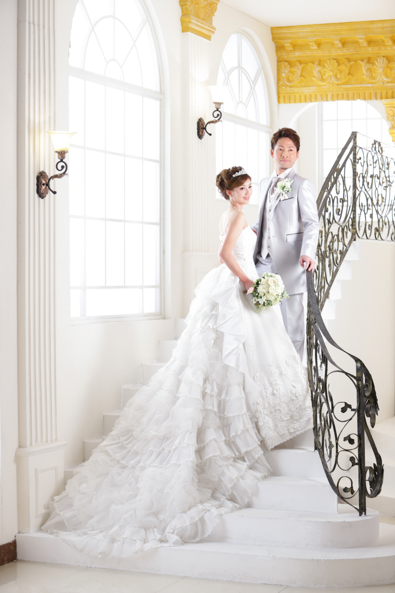 ウェディングドレスも豊富にご用意！