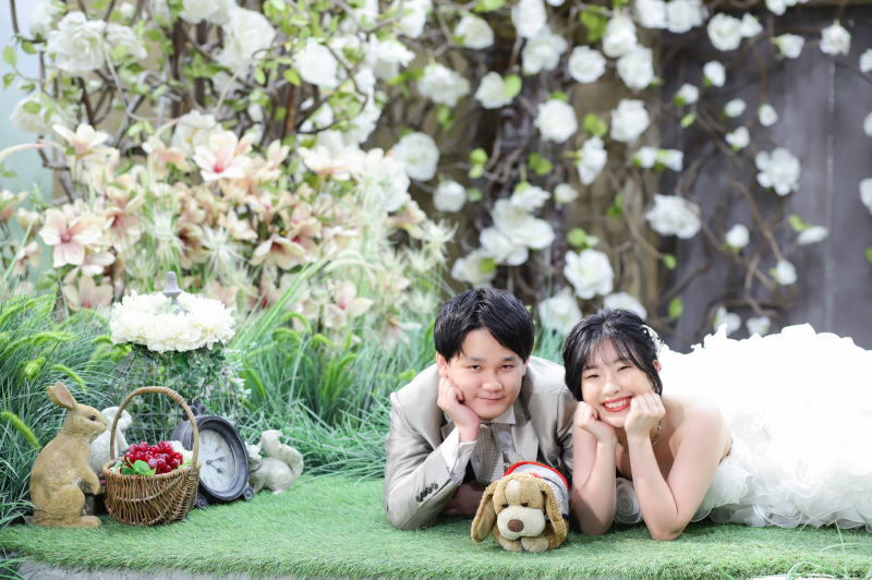 ごろんと寝転がって