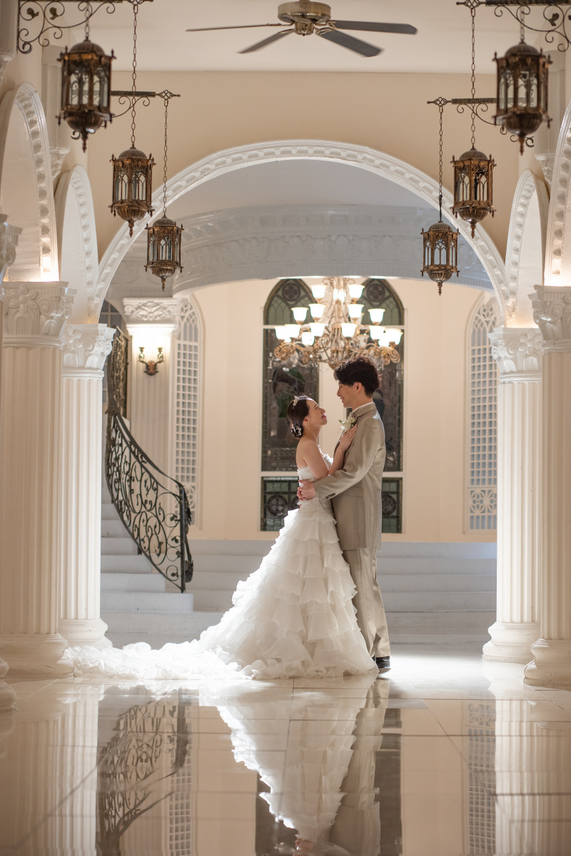 夜のチャペルで