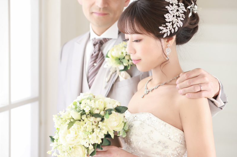 ご新婦様をメインに
