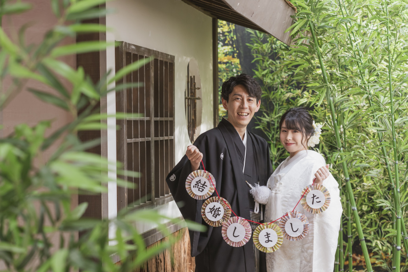 撮影アイテムでイメージも豊富に