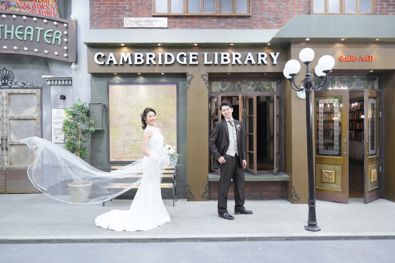 ストリートの町並みでも！