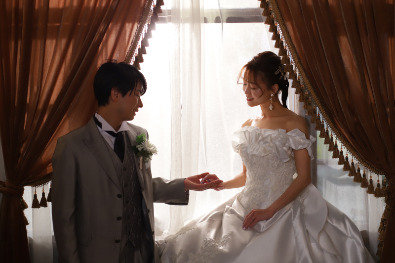 落ち着いた雰囲気で