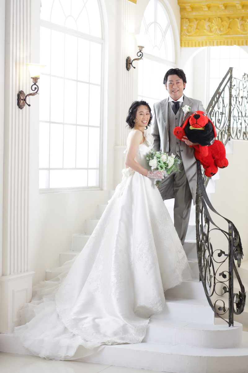 ニコッと笑顔で!