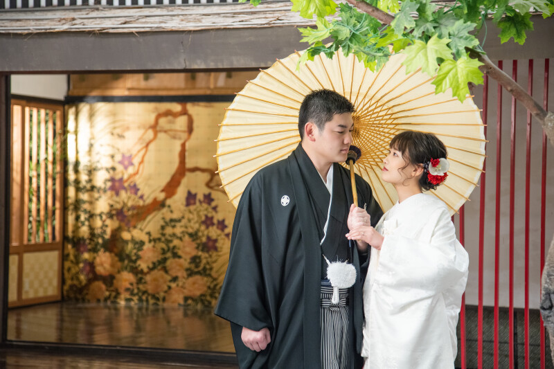 定番はやはり和室のシーン★