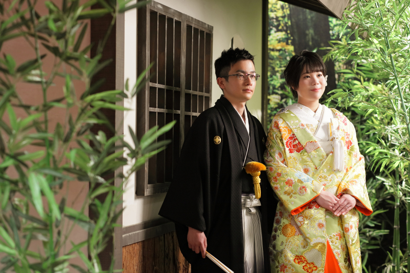 お好みの背景を2人で選んで。