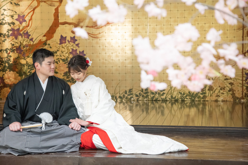 縁側で良い雰囲気