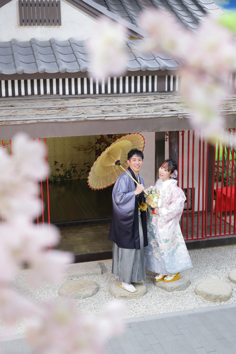 お花見ショット