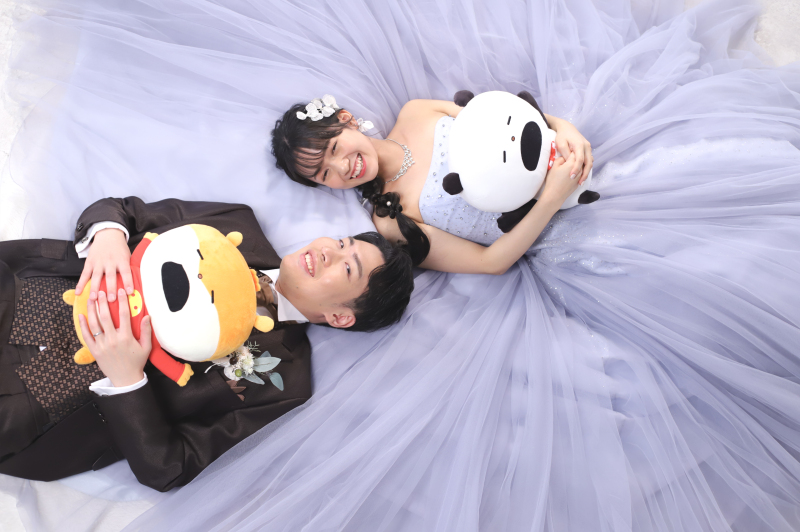 寝転びショット