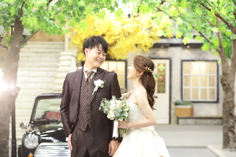 ドレスに着替えて。