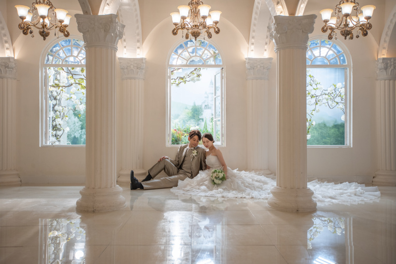 窓際でどんなお話し中かな^^