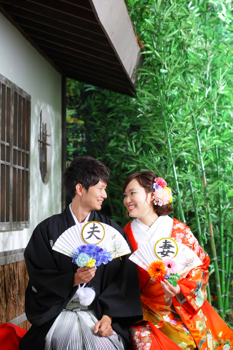 手作り扇子がとっても可愛い！