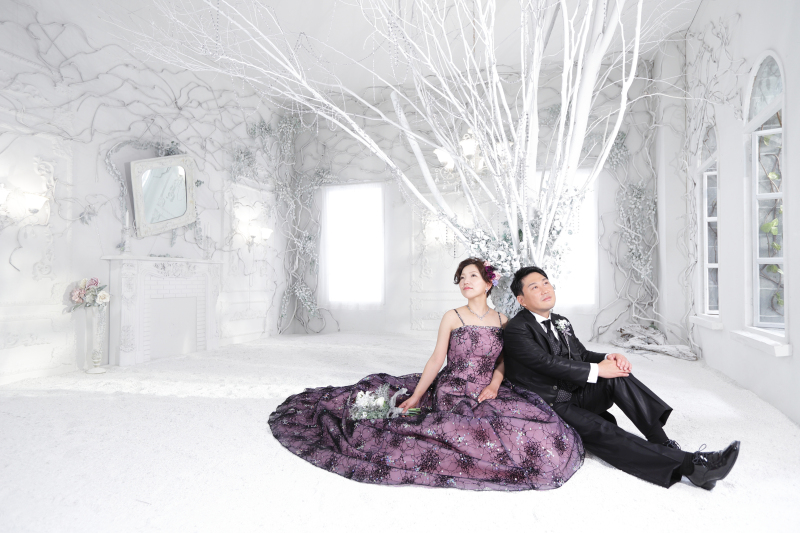 カラードレスでイメージチェンジ！