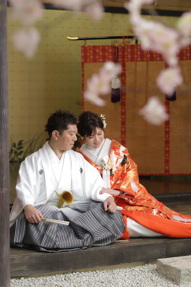 まるでお花見気分