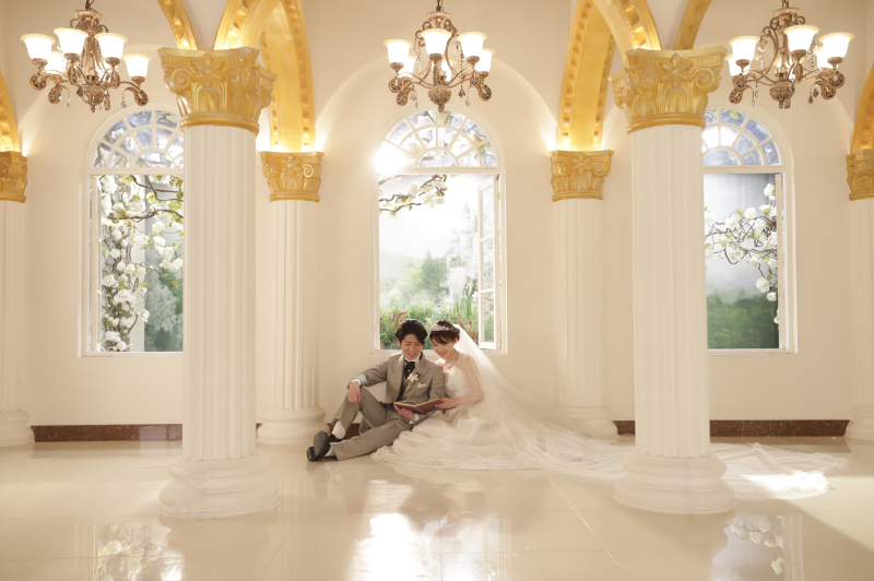 華やかかつかわいらしく。