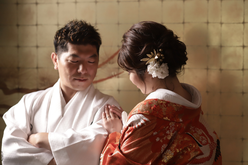 髪飾りのショットもしっかりと