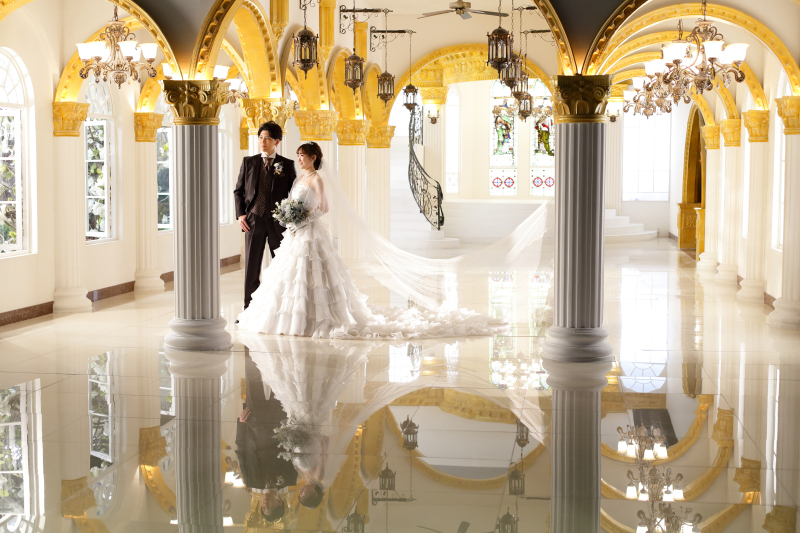 チャペルでの１枚