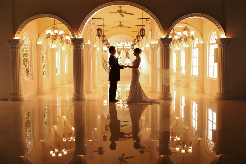 チャペルでお上品に