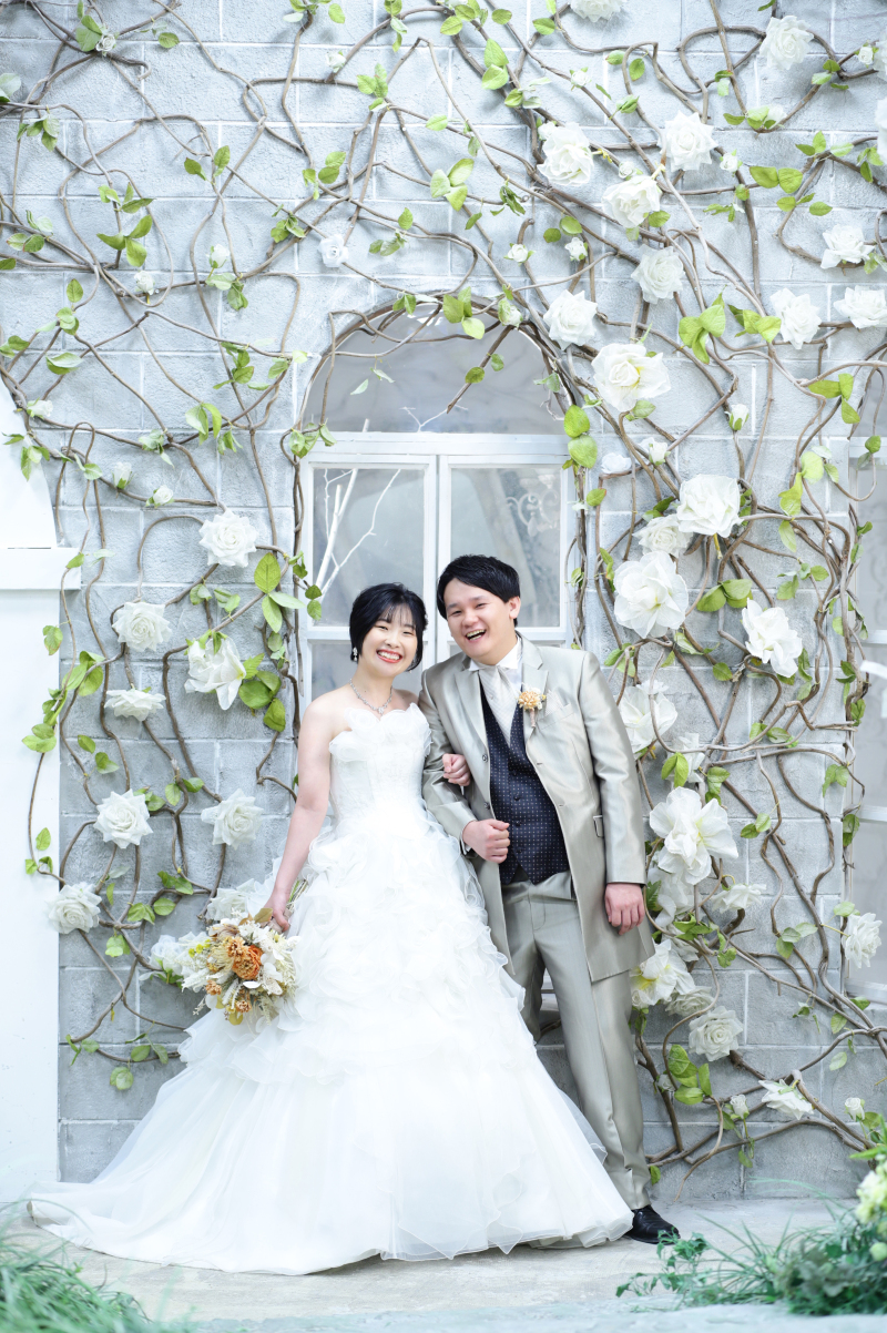 お2人らしい表情で！