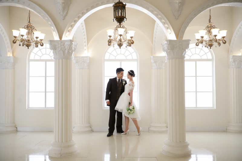 可愛いミニ丈ドレスはお持ち込み◎