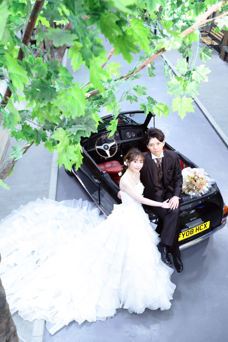 上からショットも良い感じ