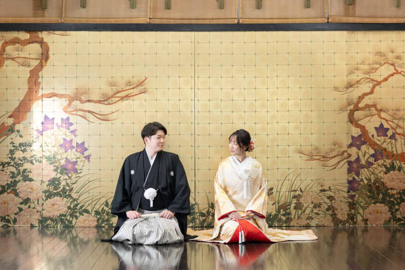 広い和室でより豪華に