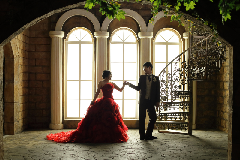 映画のワンシーンのように。