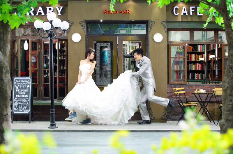 ご新郎様のカメラでパシャリ