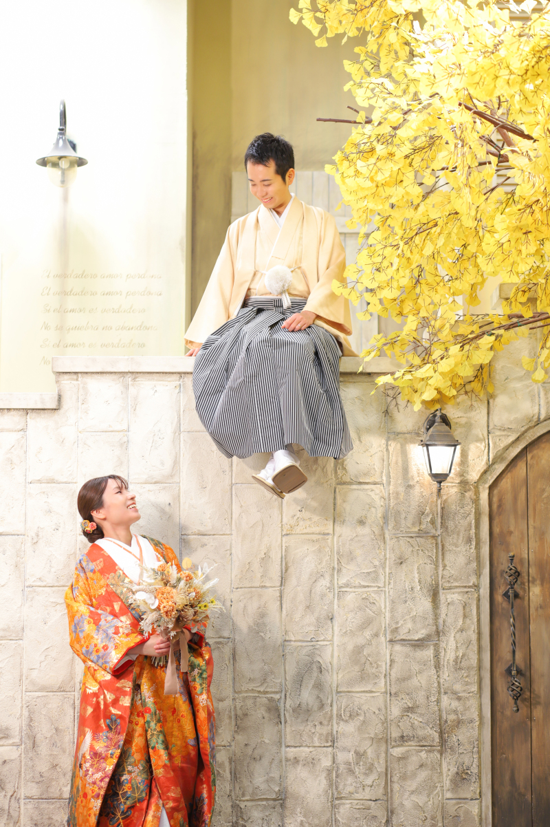 イチョウをいれて!