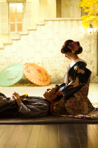 膝枕と木漏れ日