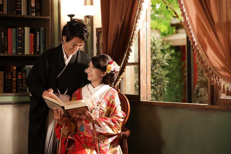 色打掛×ウェディングドレス