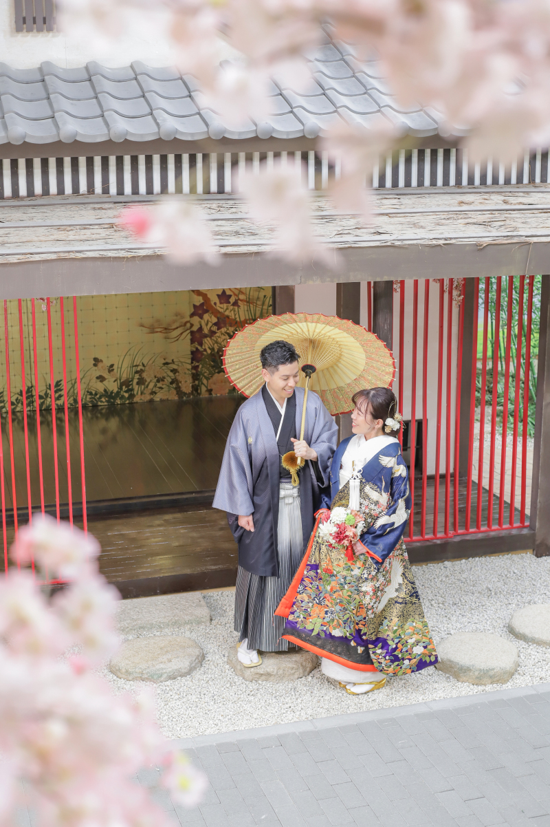 オレンジスタジオNAGOYA_庭園で撮影できる