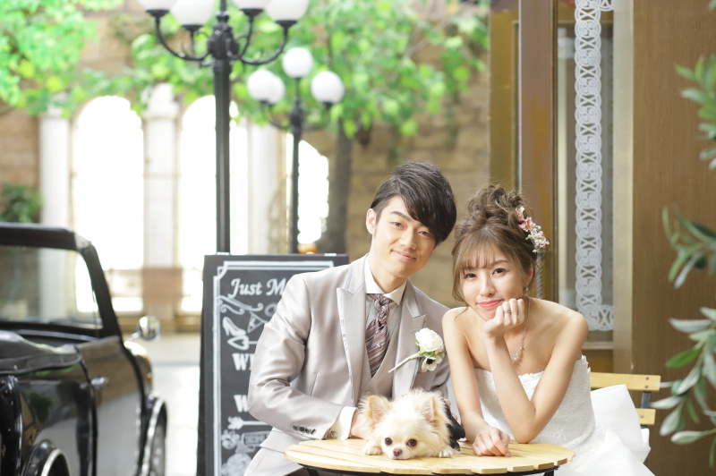 オレンジスタジオNAGOYA_ペットと一緒に撮影できる