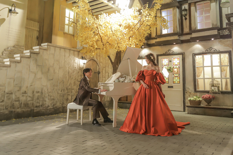 オレンジスタジオNAGOYA_庭園で撮影できる