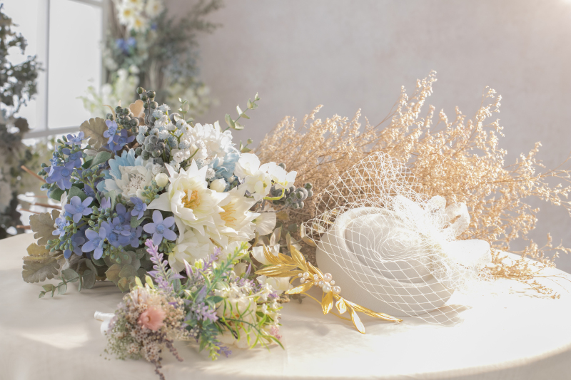 衣装や小物もイメージに合わせて豊富にご用意あり！