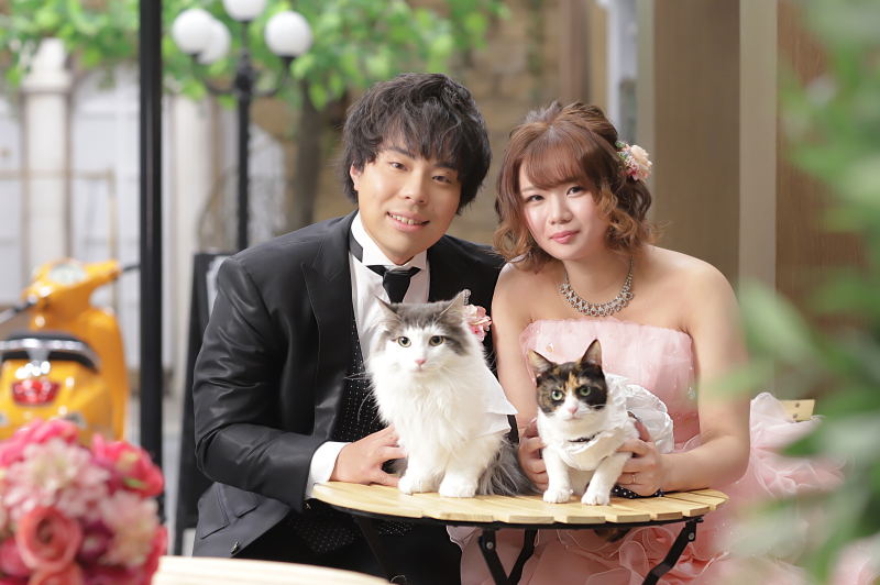 オレンジスタジオNAGOYA_ペットと一緒に撮影できる