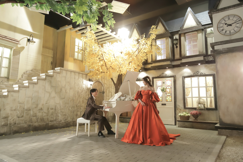 すべて屋内スタジオだから天候の心配ナシ