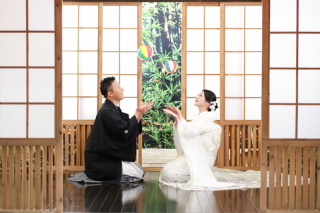 オレンジスタジオNAGOYA_白無垢｜スタジオ