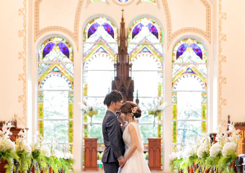 チャペルでの撮影も可能！