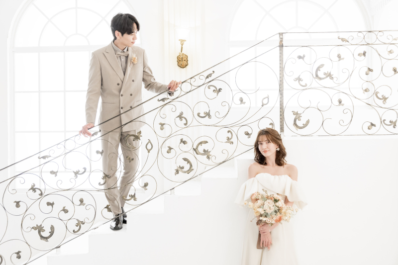 【土日祝追加料金0円!】洋装1着プラン|美肌レタッチ付きデータ80カット・衣装・ヘアセット・メイク込のオールインパックプラン