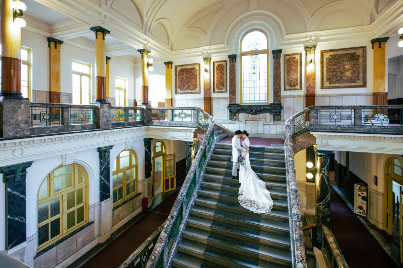 【名古屋市市政資料館】ロケーション洋装１着｜衣装・ヘアセット・メイク・美肌レタッチデータ150カット込み