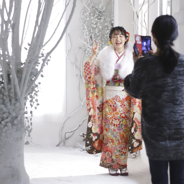大切な家族と共に!写真だけの結婚式【フォトウェディング】和洋組合せ自由衣装2着プラン