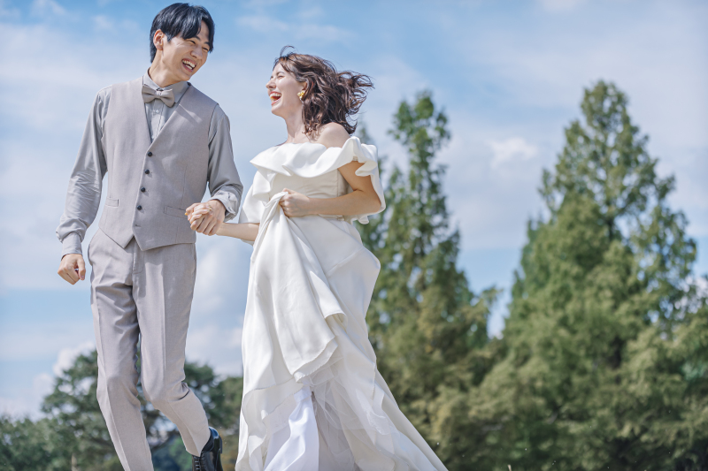 平和公園でロケーションフォト【秋のキャンペーン】洋装1着≫スタジオ撮影&ロケ両方撮れる!美肌レタッチ付きデータ260カット込