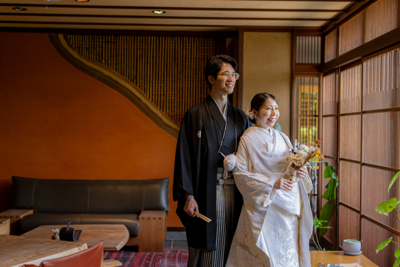 下呂の町並みと思い出のホテルで撮影を