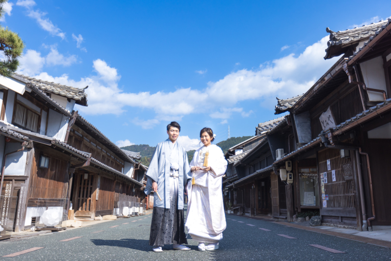 お二人ご希望の場所でフォトウェディング