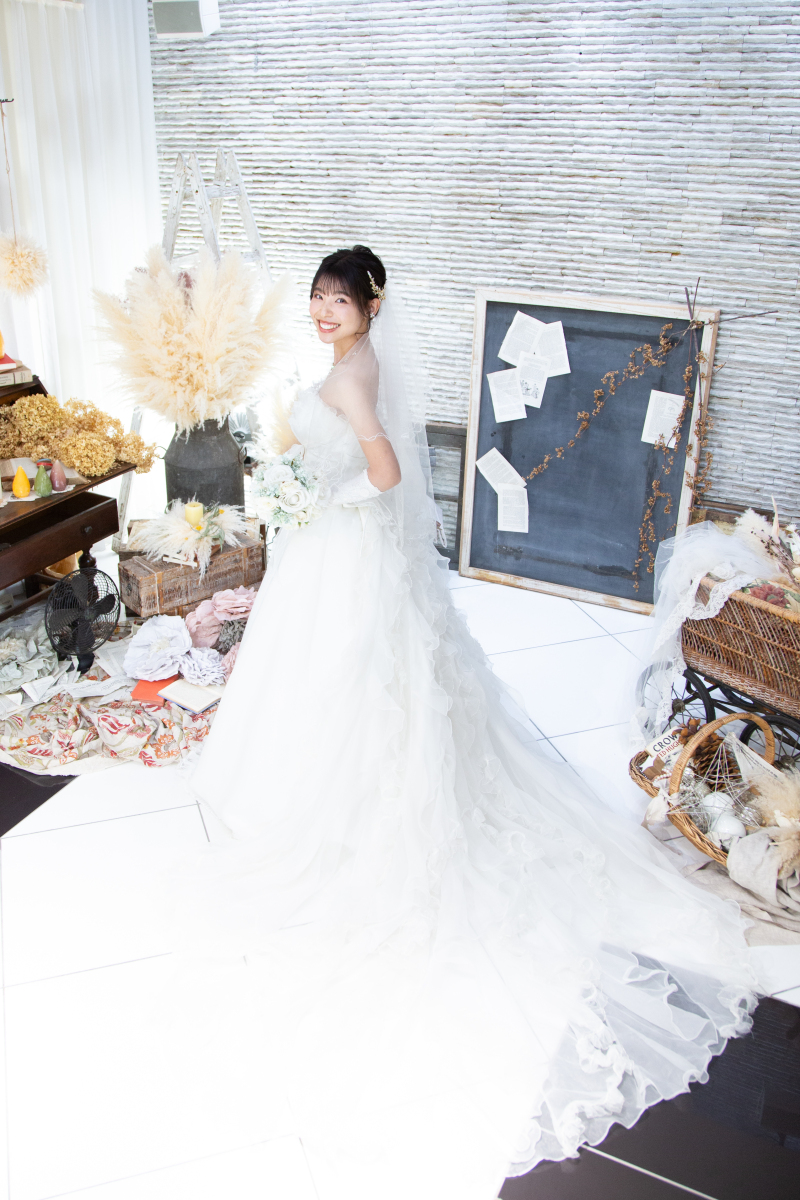 ご新婦様のソロショット