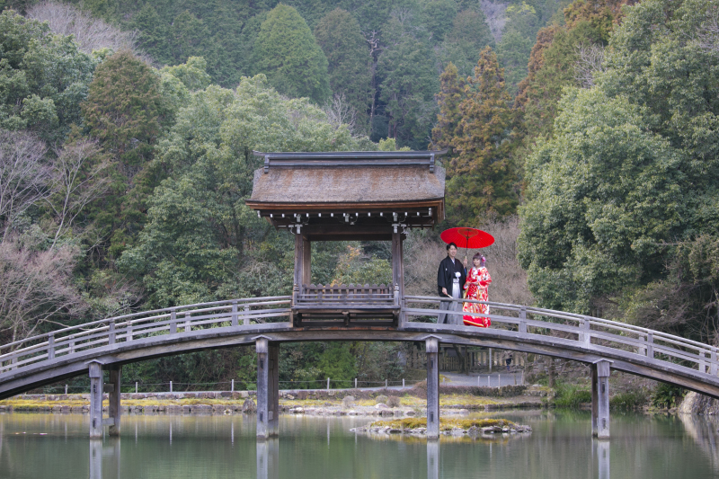 永保寺は橋がとっても素敵!