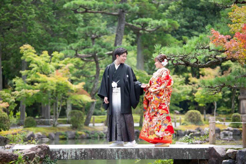 新郎様のエスコート